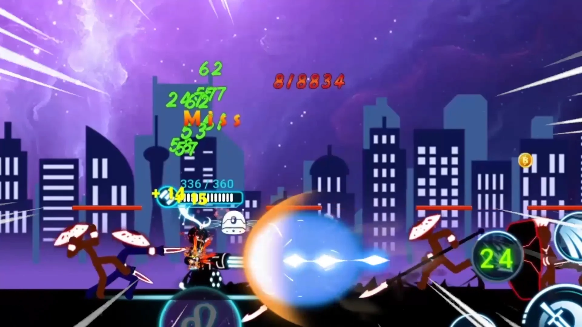 Stickman Ghost 2: Ninja Games screenshot