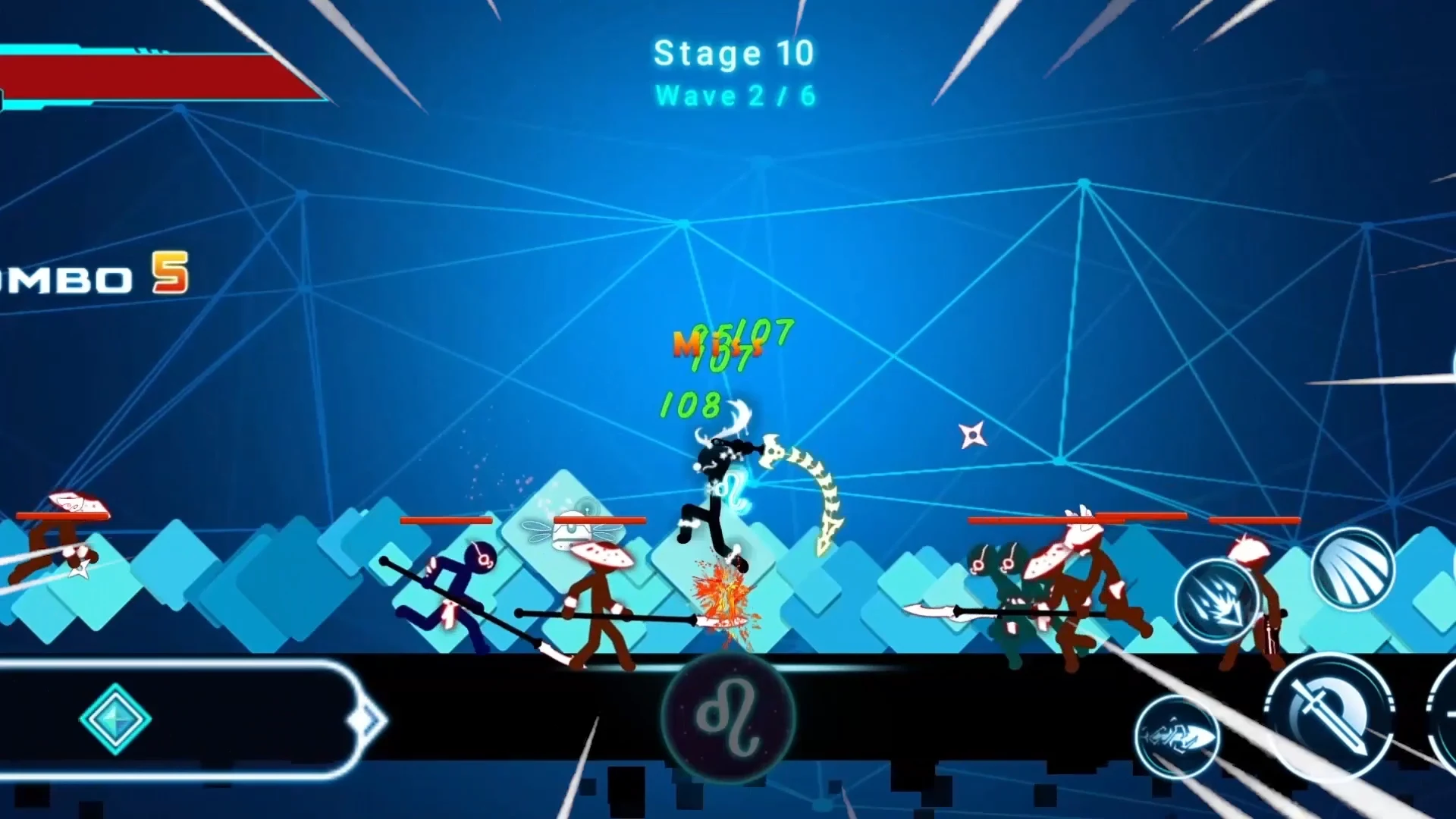 Stickman Ghost 2: Ninja Games screenshot